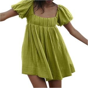 Free People Babydoll Dress